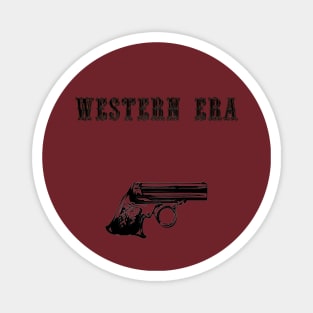 Western Era - Small Pistol Magnet